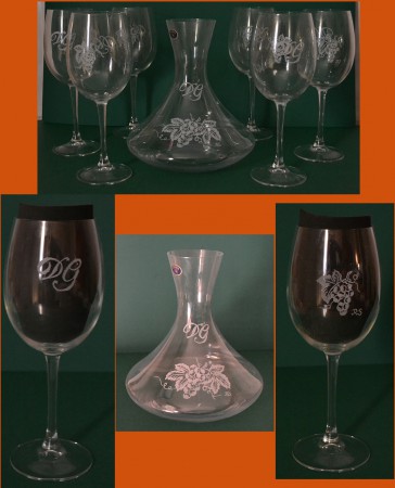 Decantador más 6 copas